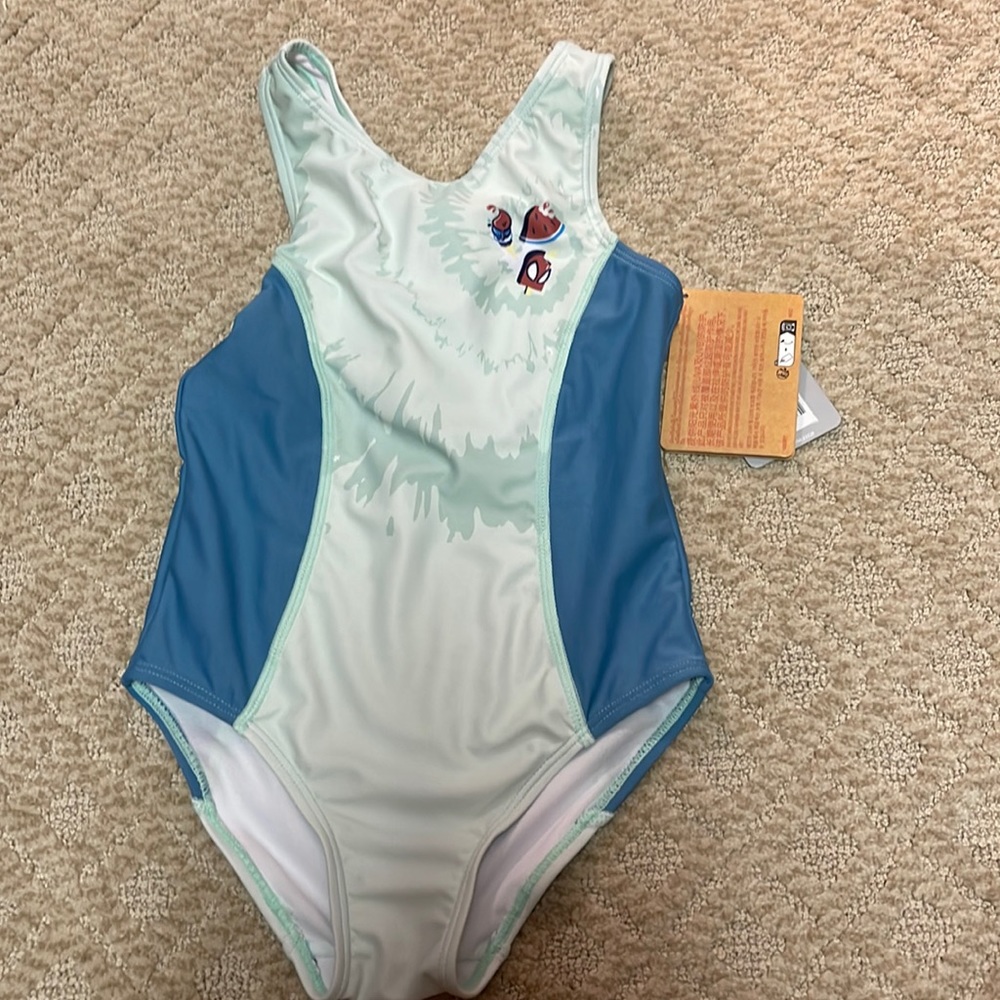 Spider-Man girls bathing suit